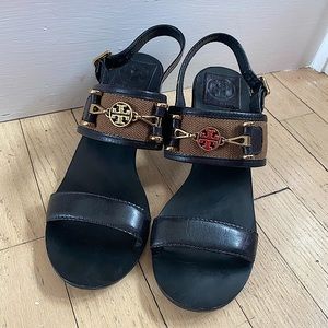 Tory Burch Block Heel Sandals